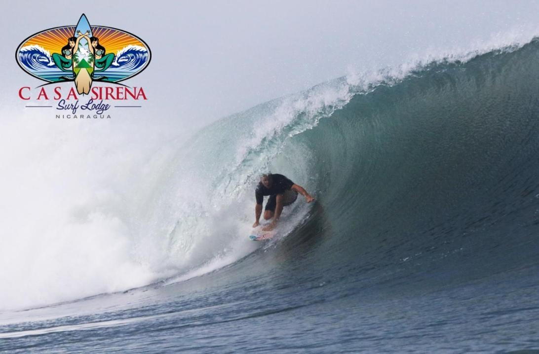 Sirena Surf Lodge Miramar Nicaragua Екстериор снимка